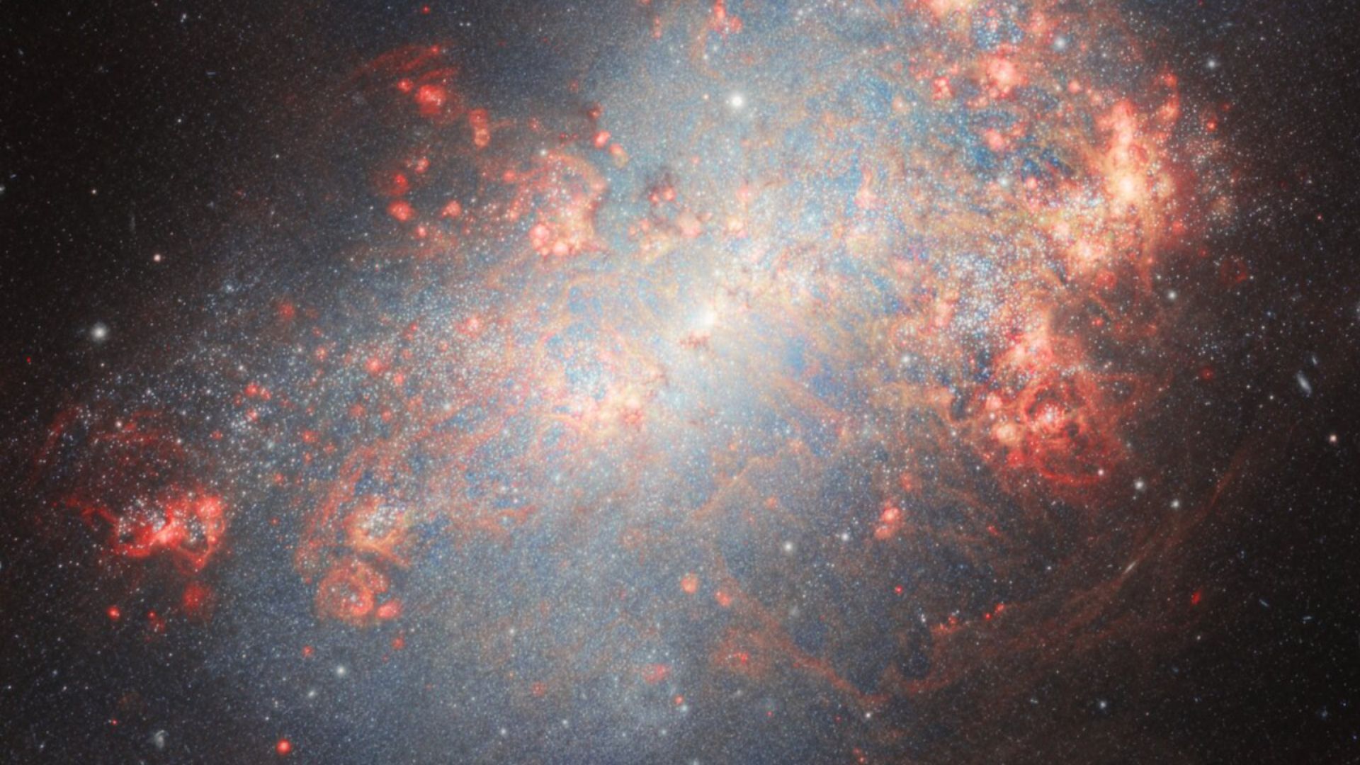 ادغام کهکشان ها باعث تشکیل ستاره های انفجاری می شود