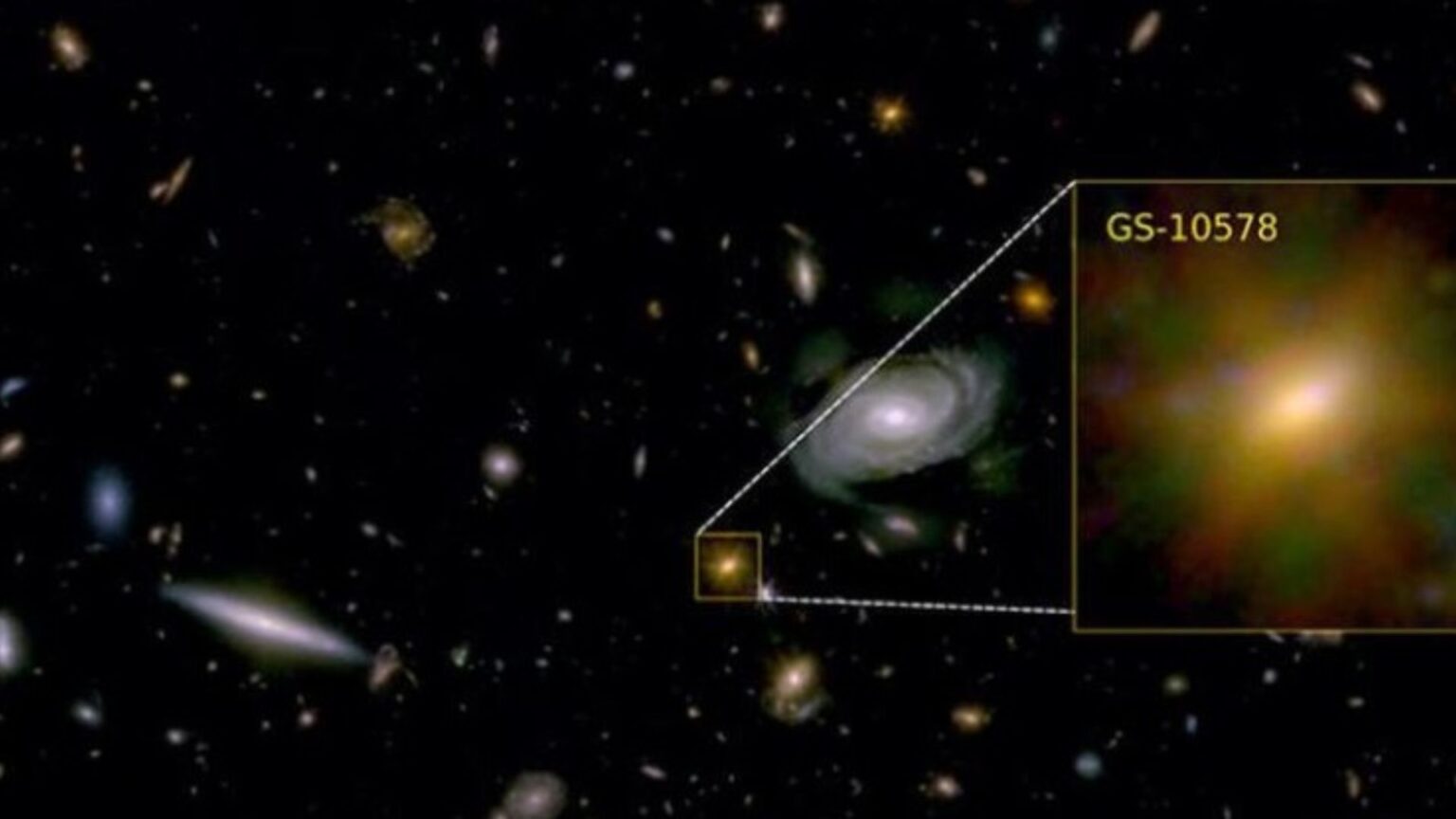 JWST تایید کرد کهکشان دور توسط یک سیاهچاله کشته شده است