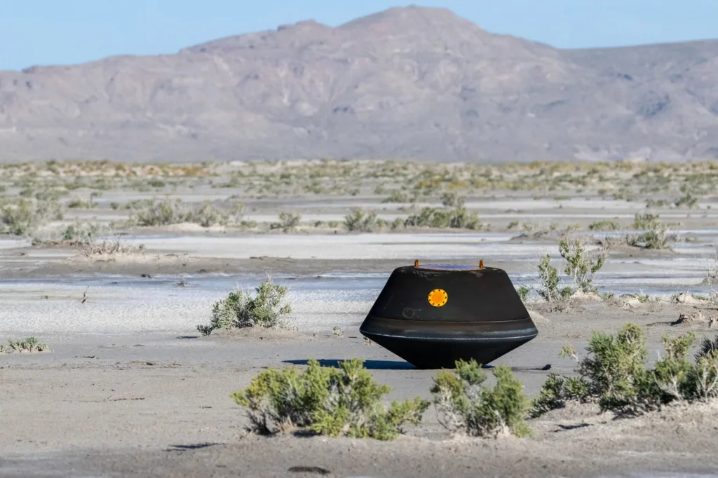 osiris rex capsule utah