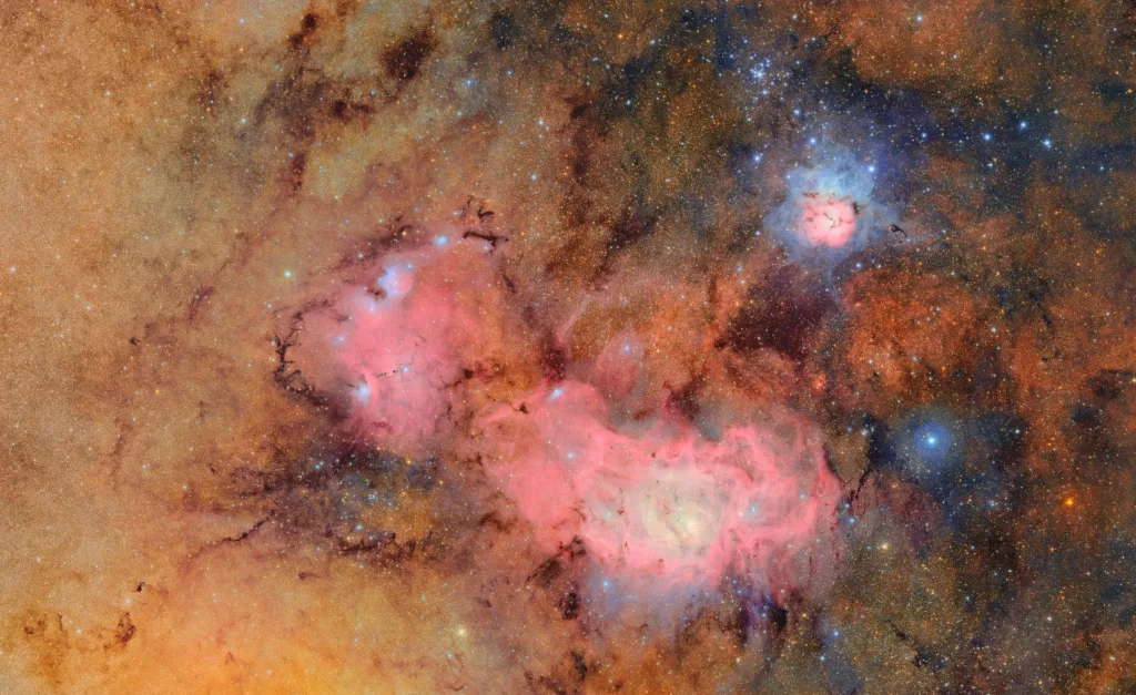 NSF DOE Rubin Trifid and Lagoon 1