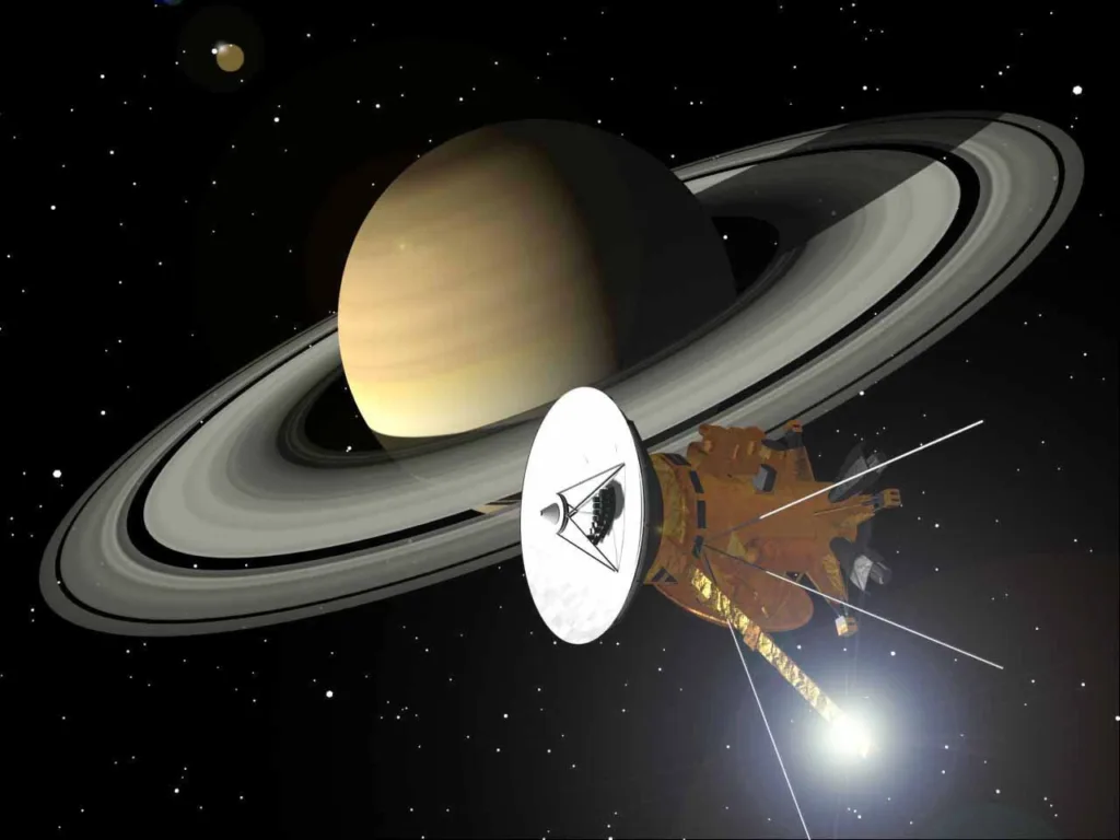 Cassini approaches Saturn 202506