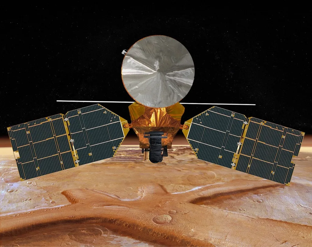 Mars Reconnaissance Orbiter fron