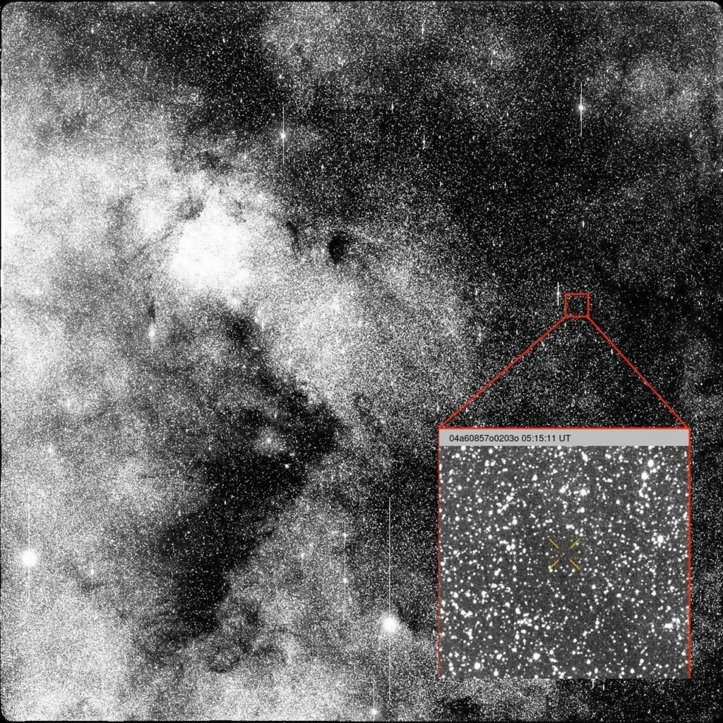 Comet 3I ATLAS discovery locatio