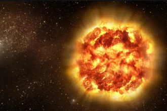 ابرنواختری در ده میلیون سال قبل زمین را مورد هدف قرار داد