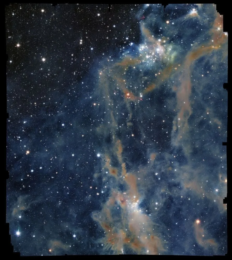 Euclid peers through a dark clou