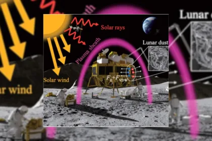 چالش غبار شارژشدهٔ ماه برای پوشش‌های فضاپیما را مدل‌سازی می‌کنیم