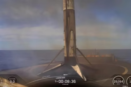 اسپیس ایکس ۲۸ ماهواره جدید استارلینک را همزمان با موفقیت موشک فالکون ۹ به فضا پرتاب کرد