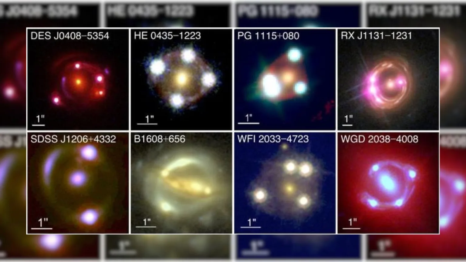 لنزهای گرانشی حکم نهایی درباره اختلافات هابل را صادر کردند