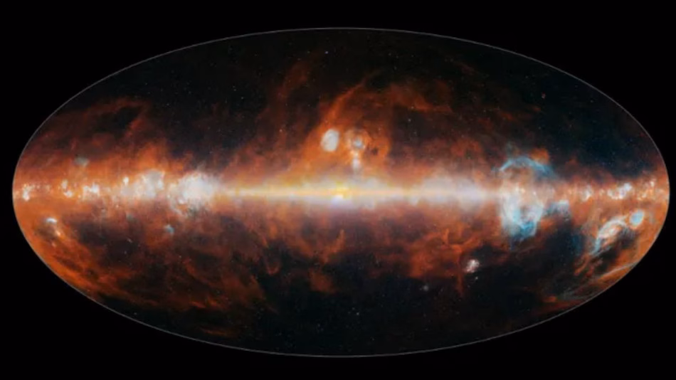 تلسکوپ SPHEREx ناسا اولین نقشه کامل آسمان را ارائه می‌دهد و اسرار کیهانی را آشکار می‌کند