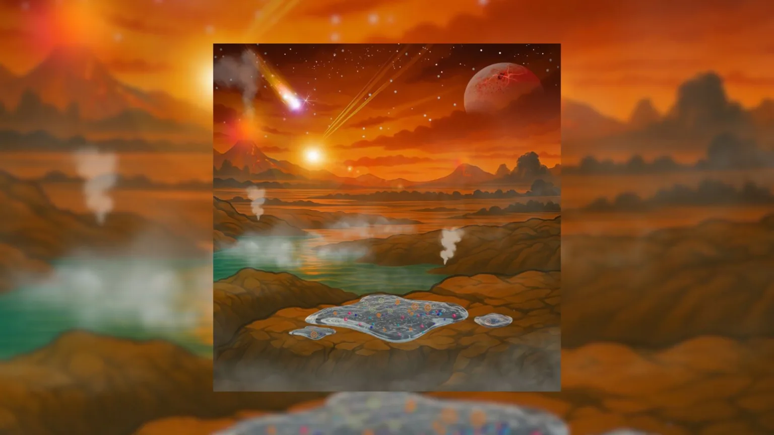 آیا منشأ زندگی را باید در ژلهای سطحیِ آغازین جستوجو کرد؟