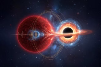 ناسا لرزه‌های ستاره‌ای را در یک غول سرخ که به دور یکی از آرام‌ترین سیاه‌چاله‌های کهکشان می‌چرخد، مشاهده کرد