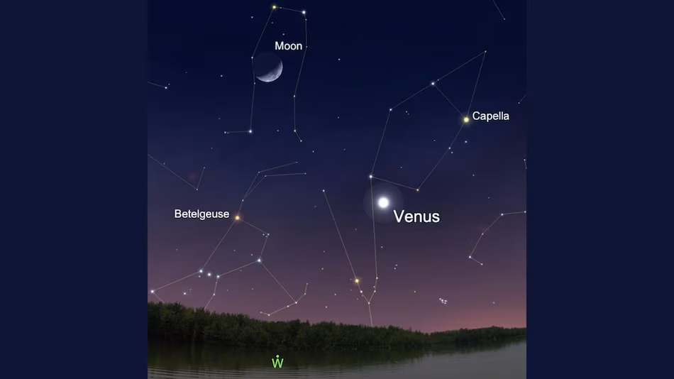 چرا زهره درخشان‌ترین ستاره صبحگاهی قابل مشاهده از زمین است؟