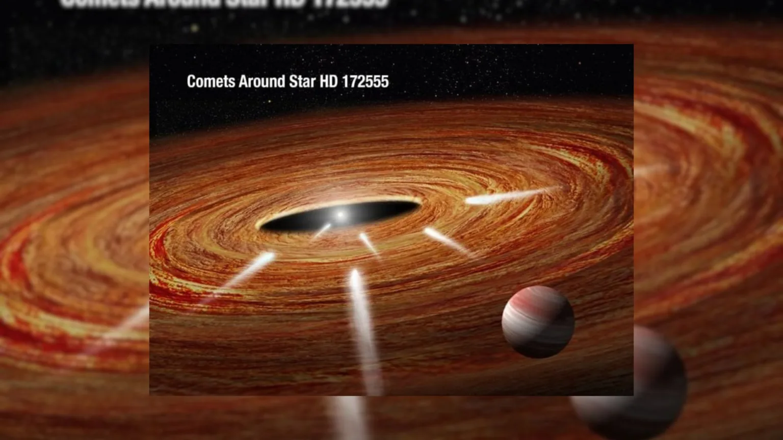 تلسکوپ جیمز وب «دود» ناشی از سقوط دنباله‌دارهای بیگانه را رصد کرد