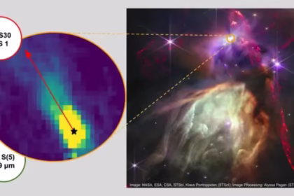 تلسکوپ فضایی جیمز وب تابش فرابنفش غیرمنتظره‌ای را در اطراف پیش‌ستاره‌های جوان کشف کرد