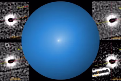 دنباله‌دار میان‌ستاره‌ای 3I/ATLAS فواره‌های لرزان را در دم نادر رو به خورشید خود نشان می‌دهد و ستاره‌شناسان را شگفت‌زده می‌کند