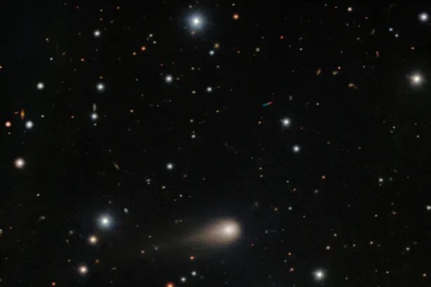 دنباله‌دار میان‌ستاره‌ای ۳I/اطلس که توسط ماموریت اروپا ناسا ثبت شده است