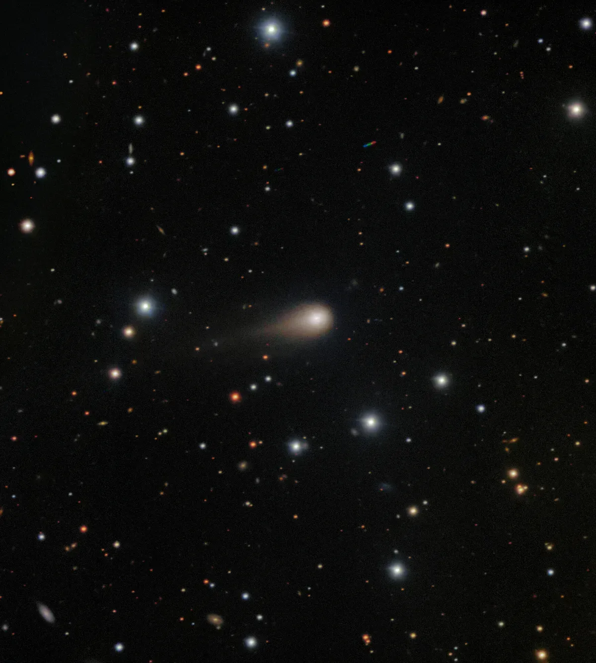 دنباله‌دار میان‌ستاره‌ای ۳I/اطلس که توسط ماموریت اروپا ناسا ثبت شده است