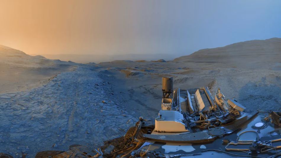 مریخ‌نورد کنجکاوی ناسا کارت پستال تعطیلات خیره‌کننده‌ای از طلوع و غروب خورشید از مریخ ارسال می‌کند