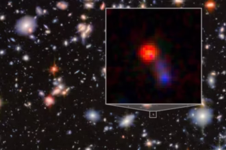 تلسکوپ جیمز وب ناسا، سامانه ستاره‌ای «جکیل و هاید» را که یک سیاه‌چاله کلان‌جرم را پنهان کرده است، آشکار کرد