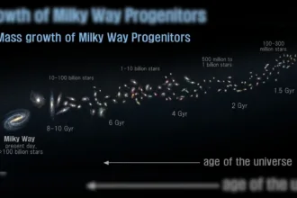 اخترشناسان کانادایی با تلسکوپ جیمز وب، گذشتهٔ پرتلاطم راه شیری را آشکار کردند