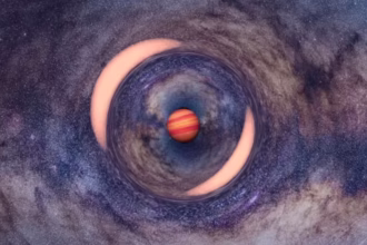 ستاره شناسان یک سیاره سرگردان نادر را شناسایی کردند که به تنهایی در فاصله 10،000 سال نوری از زمین در حرکت است