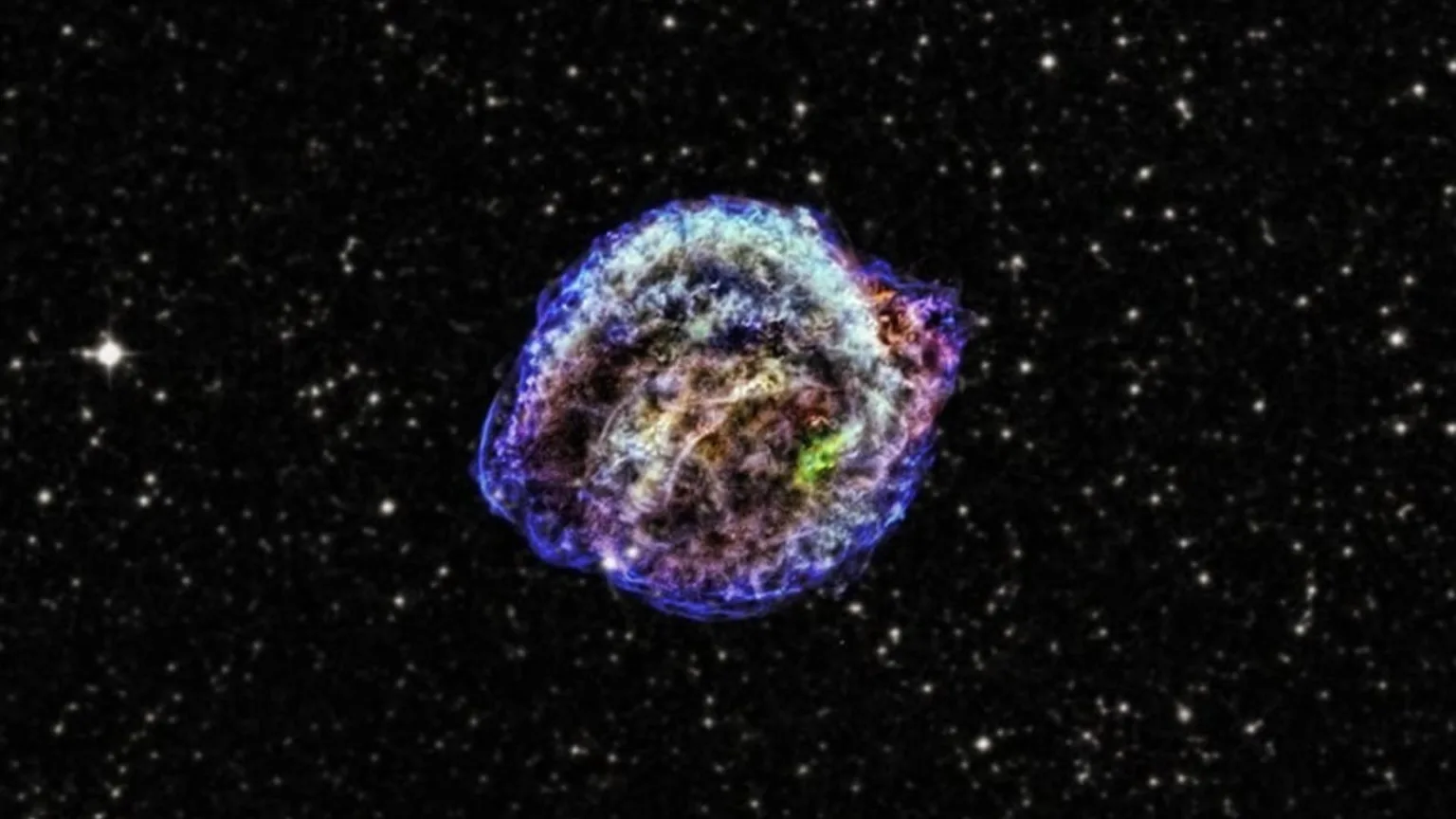 ناسا سرانجام ویدئوی مورد انتظار از بازماندهٔ ابرنواختر کپلر را منتشر کرد