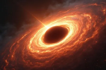 پنج سال بعد، این سیاهچاله با درخشان‌تر شدن، ستاره‌شناسان را شگفت‌زده کرد