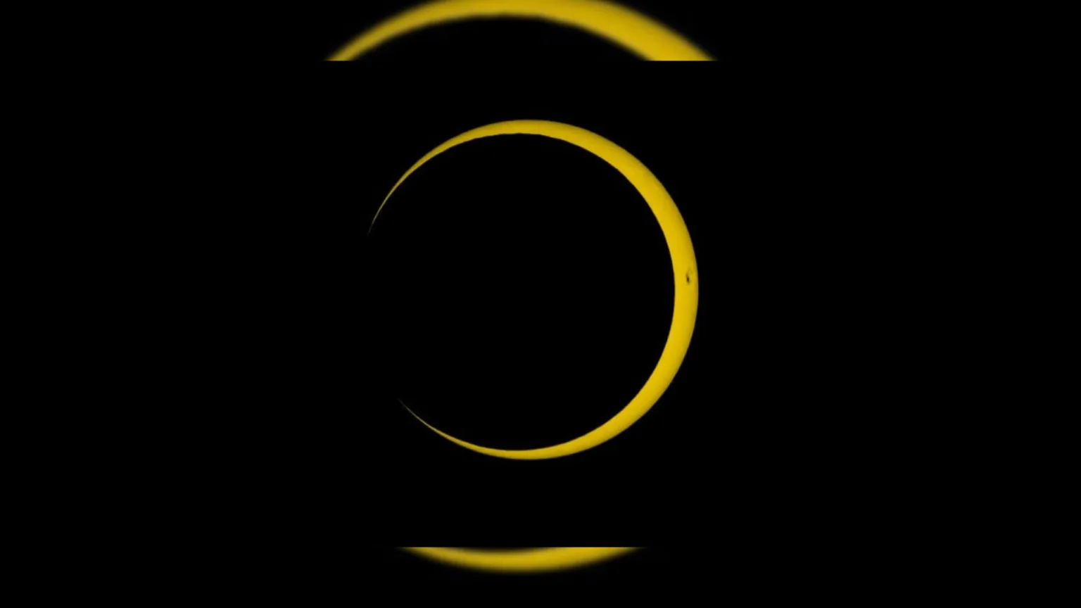 اولین خورشیدگرفتگی سال: حلقه آتش سه‌شنبه قطب جنوب را روشن می‌کند