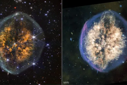 تلسکوپ جیمز وب، نمای مادون قرمز خیره‌کننده‌ای از سحابی جمجمه را ثبت کرد