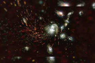 چگونه کهکشان‌های غول‌پیکر تنها ۱.۴ میلیارد سال پس از مهبانگ شکل گرفتند؟