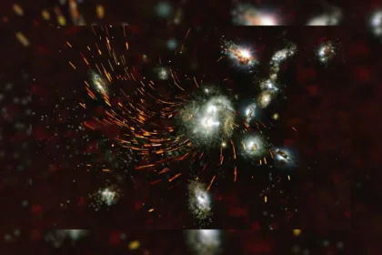 چگونه کهکشان‌های غول‌پیکر تنها ۱.۴ میلیارد سال پس از مهبانگ شکل گرفتند؟