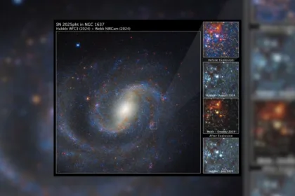 ستاره‌ی مادر این ابرنواختر پشت پرده‌ای ضخیم از غبار کربنی پنهان شده بود