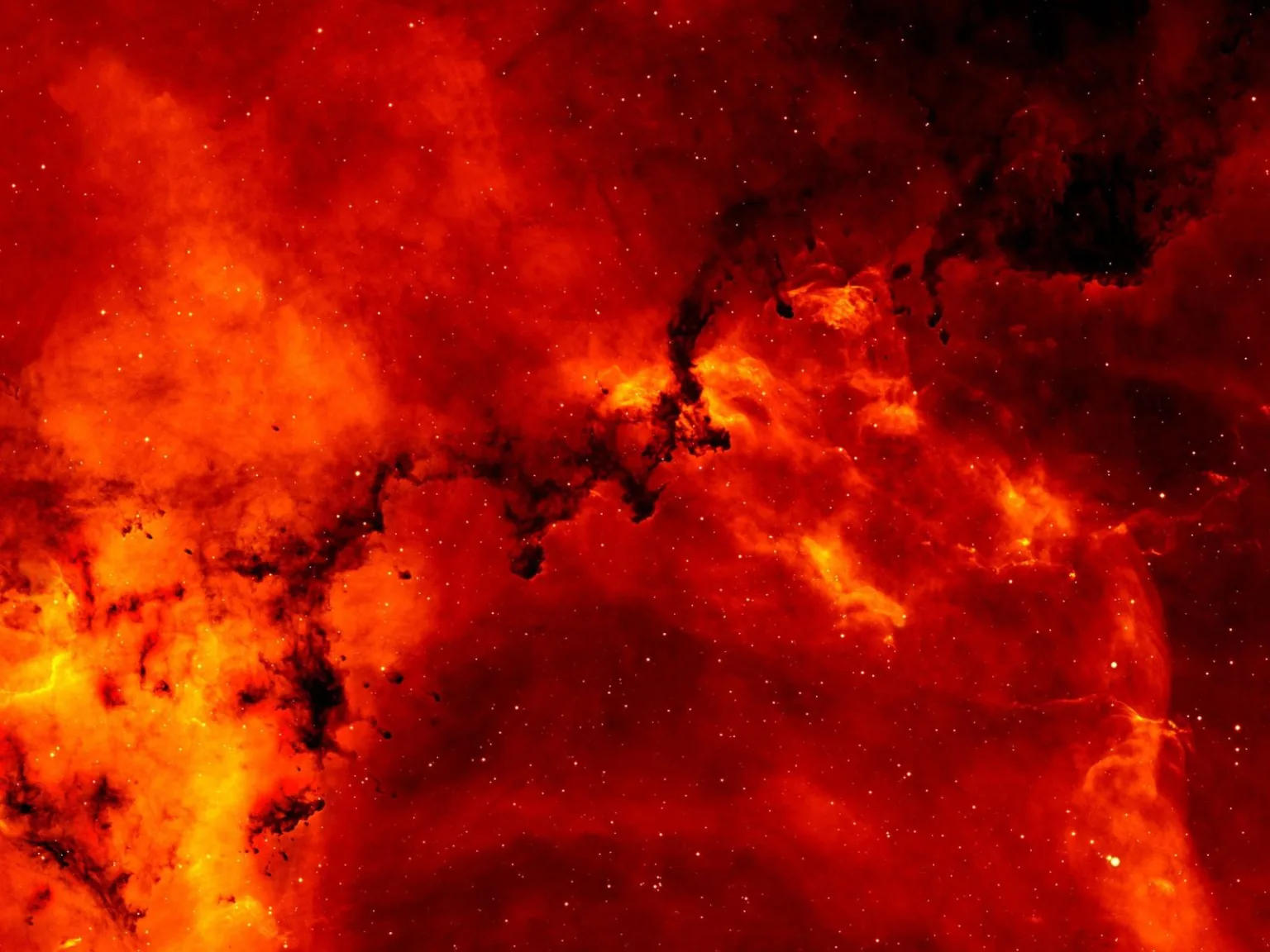 این تصویر جدید VLT ابری گازی را در نزدیکی سیاهچاله کهکشان ما نشان میدهد