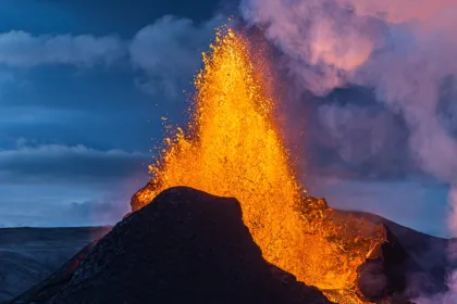 EruptingVolcano