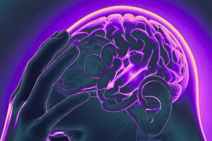 IllustrationOfHandOnBrainInPurpleAndBlue 1