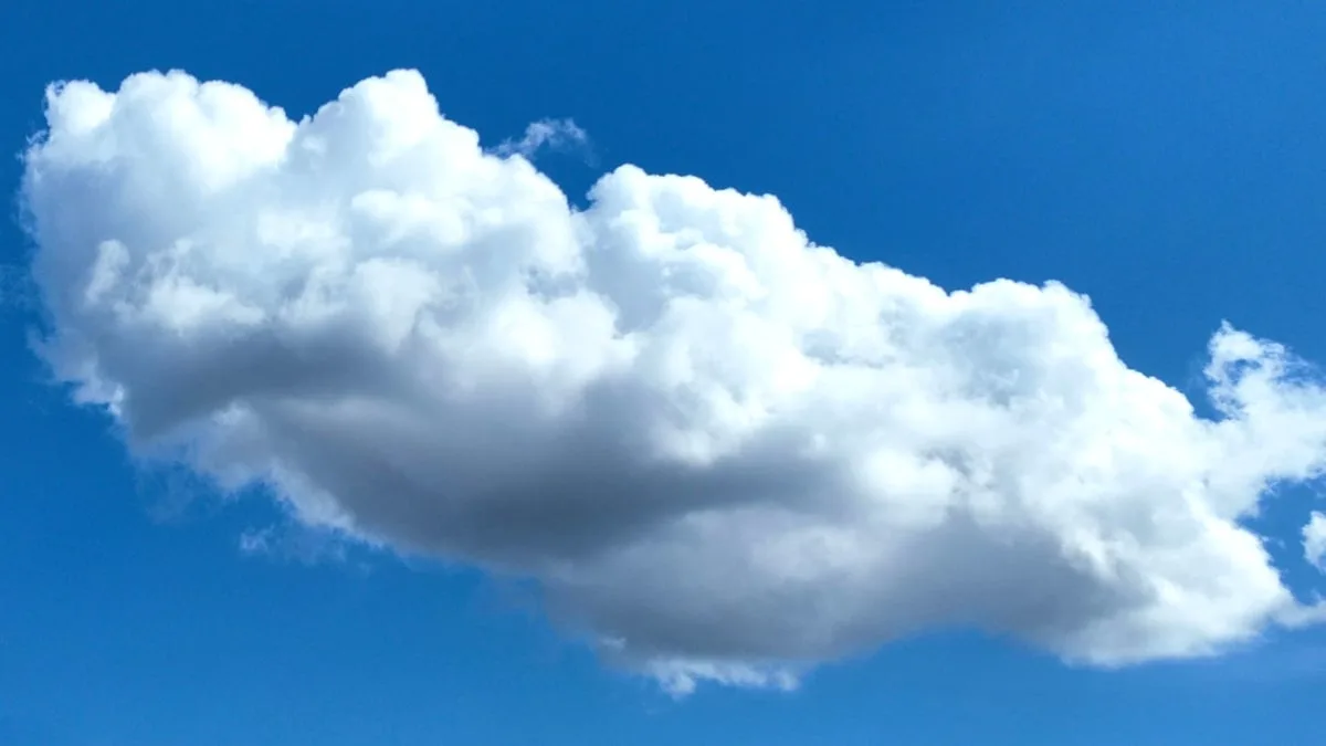 cloud blue sky