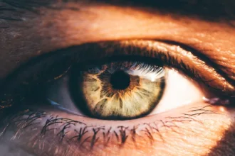 eye closeup