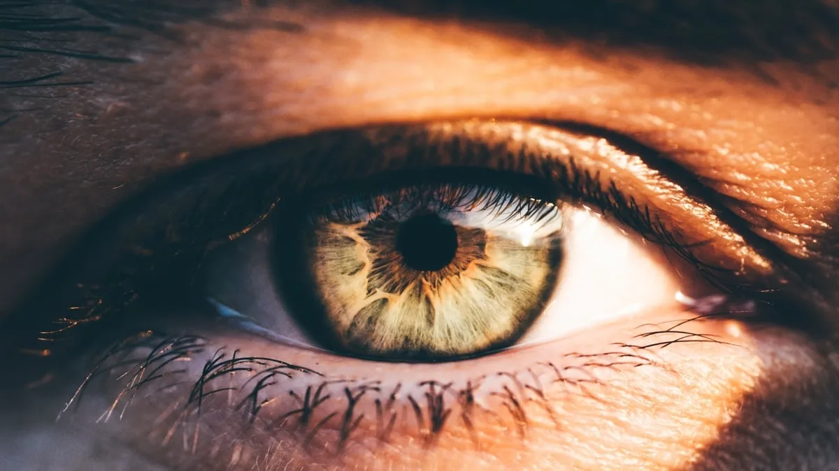 eye closeup