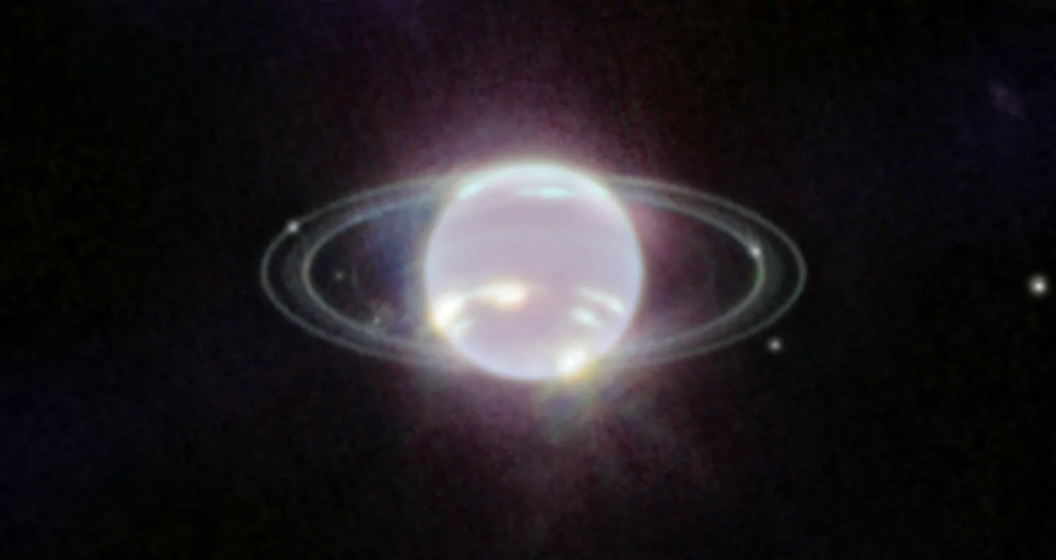 jwst neptune inner moons rings 2022